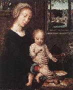 Gerard David Madonna and Child with the Milk Soup Germany oil painting artist